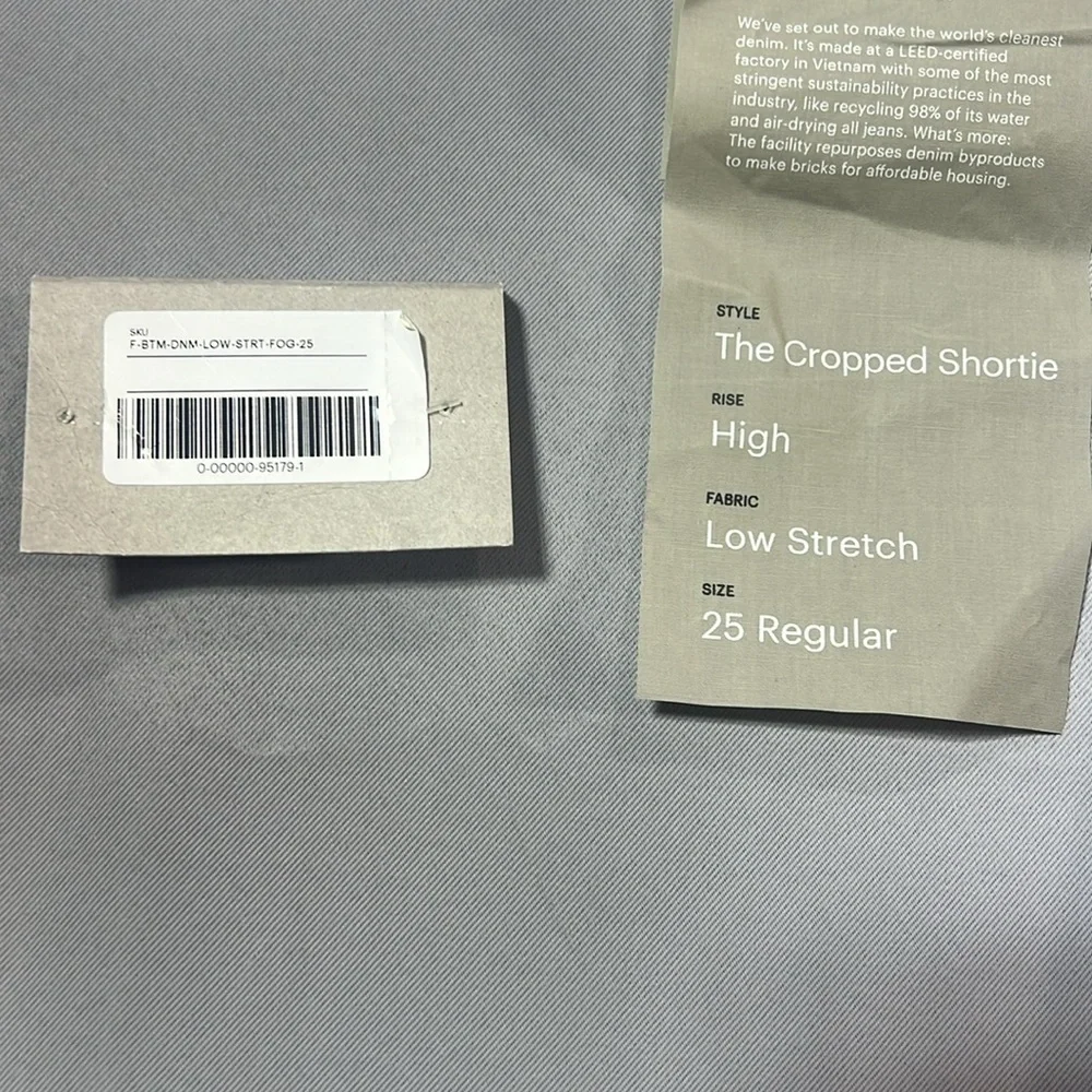 Everlane jeans the cropped shortie so 25 - Picture 2 of 10